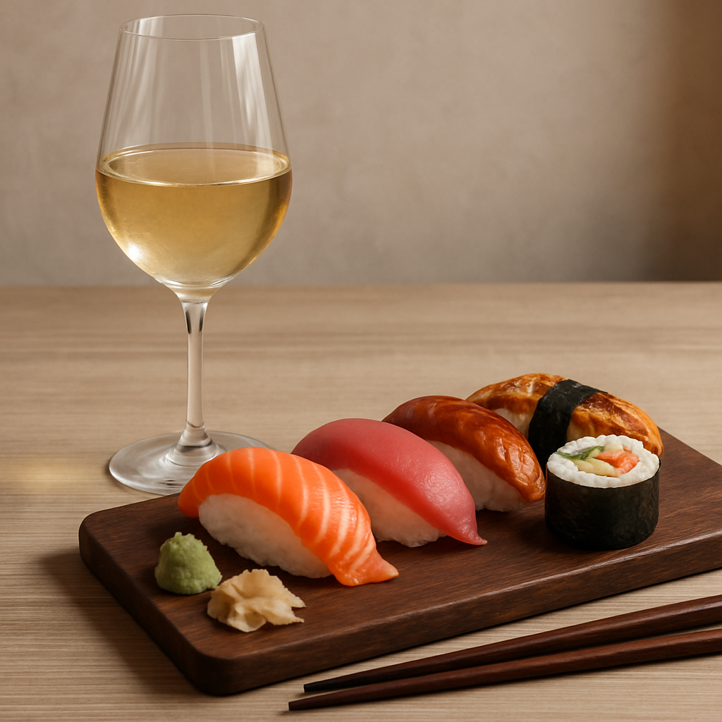 What Wine to Drink with Sushi?